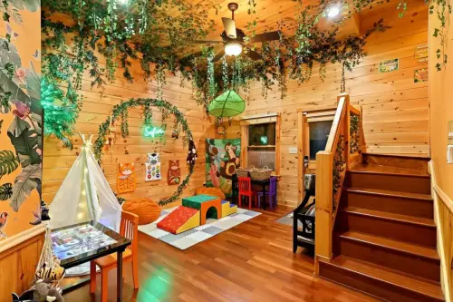 Entertainment Area #2: This magical indoor Safari Play will allow your kids to unleash their creativity, run their imaginations wild and have tons of fun while playing and learning!